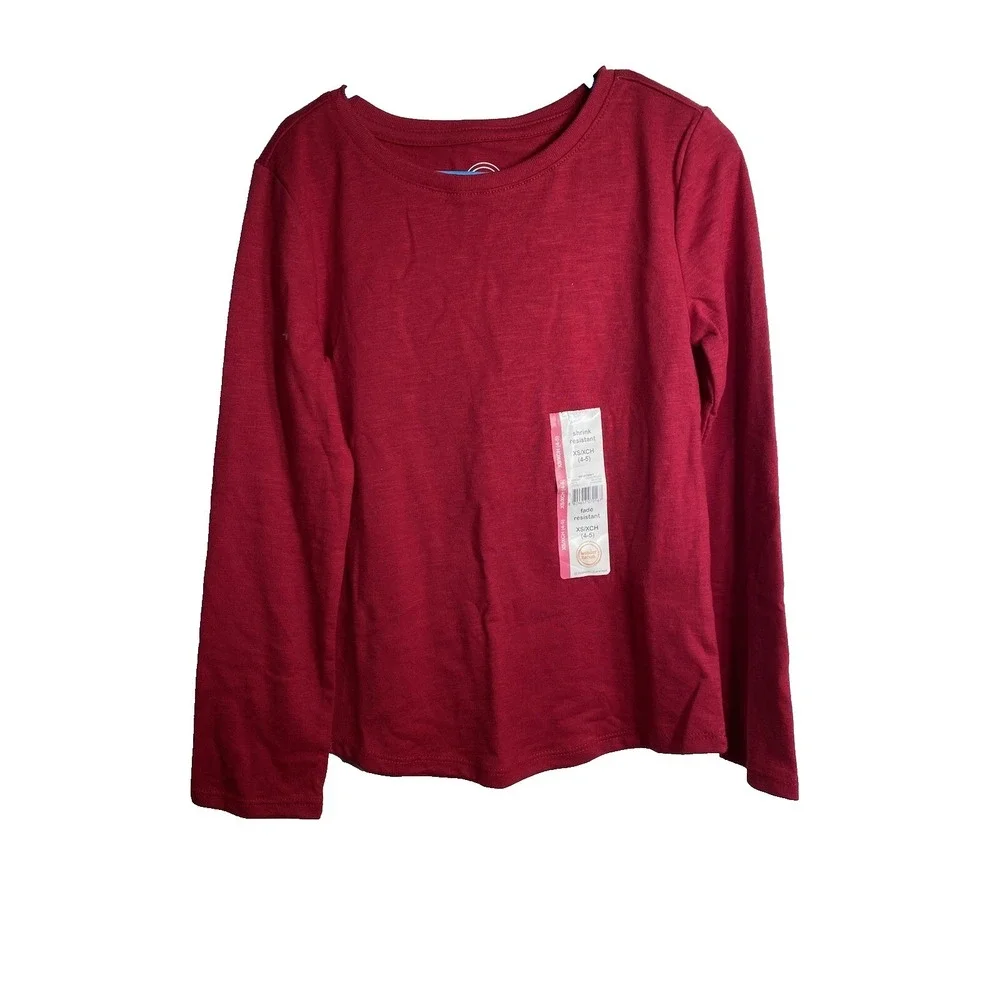 wonder nation girls‎ shirt size XS extra small 4 5 long sleeve